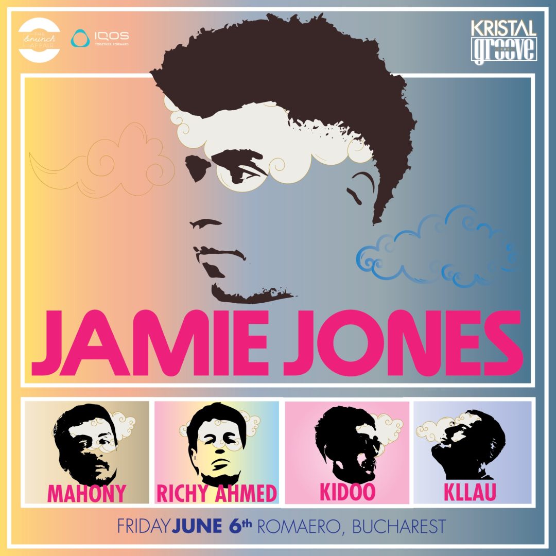 6 iunie e despre groove, prieteni, Jamie Jones și Kristal Groove x The Brunch Affair!