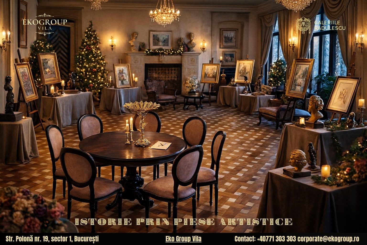 Istoria Crăciunului din anii ’30: o incursiune elegantă în tradițiile de odinioară la Eko Group Vila